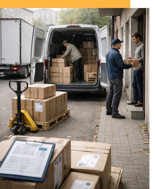 Доставка грузов от двери до двери с таможней от 46152 руб.