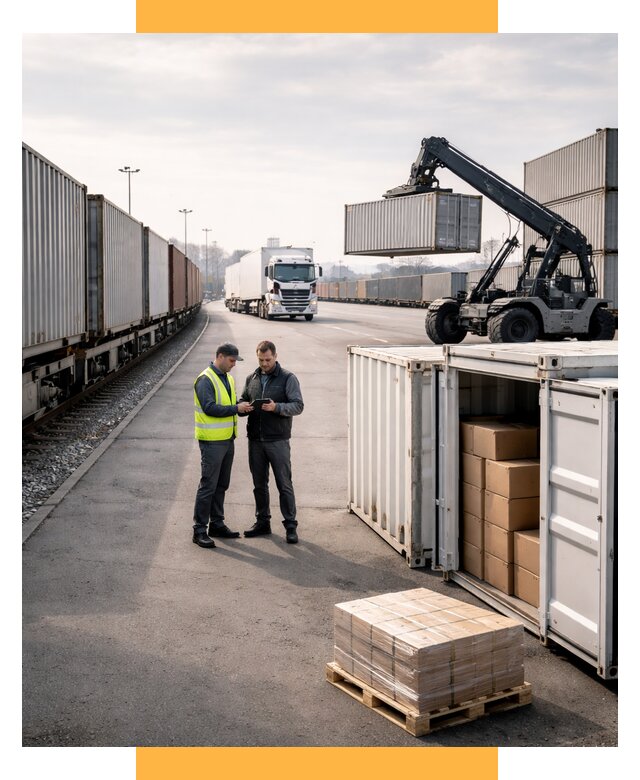 Международные мультимодальные перевозки от 46152 р. | СетСервис-Кнг