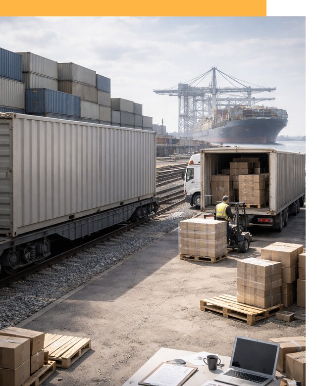 Мультимодальные перевозки грузов по миру от 46152 руб