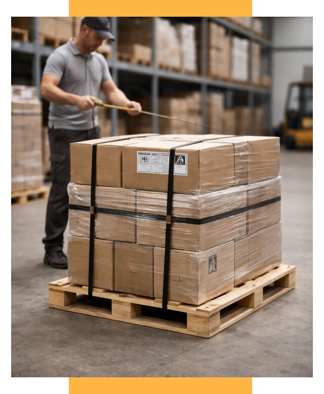 Упаковка и паллетирование грузов от 3590 р. | СетСервис-Кнг