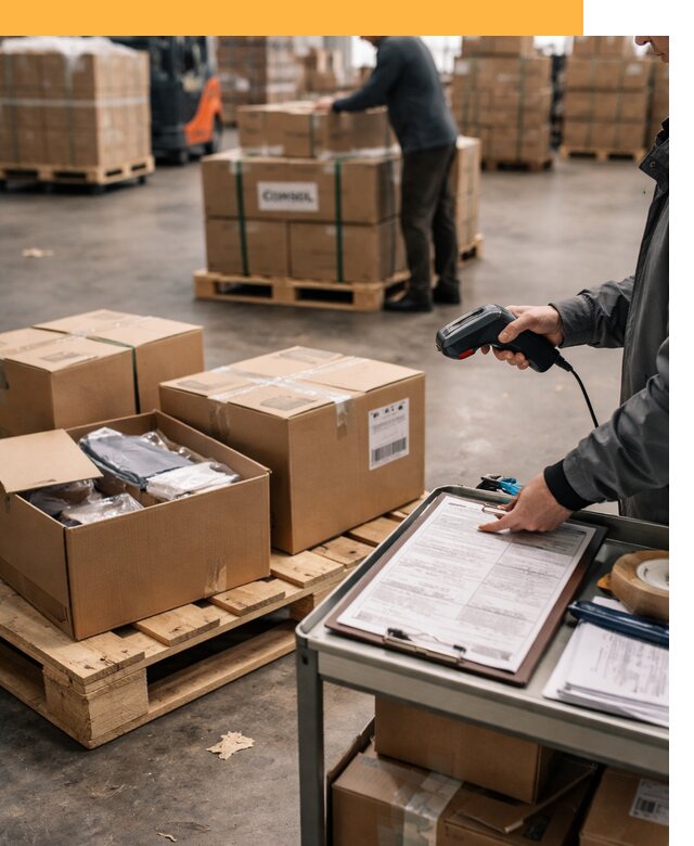 Сборные грузы из Китая: доставка, склад и таможня от 18461