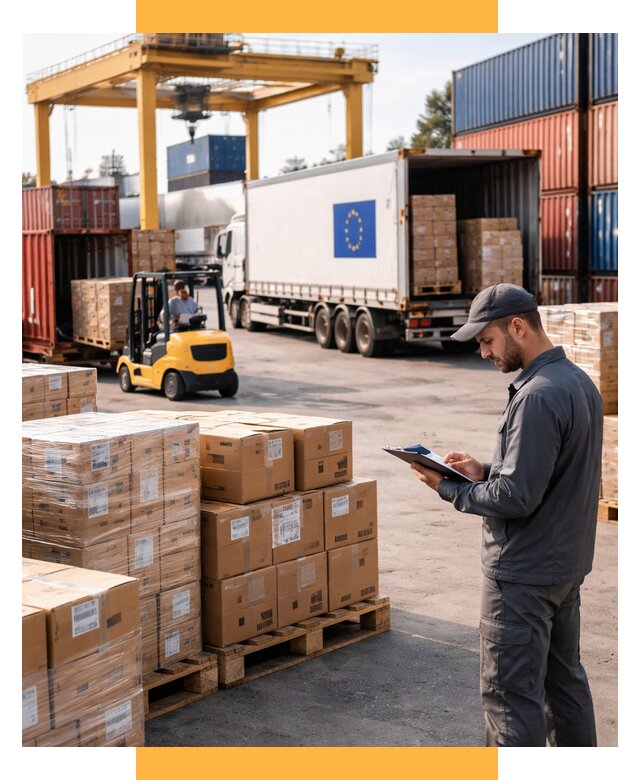 Доставка грузов из Европы от 12307 р., логистика СетСервис-Кнг