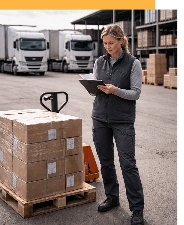 Доставка грузов из Европы к дверям клиента от 12307 руб