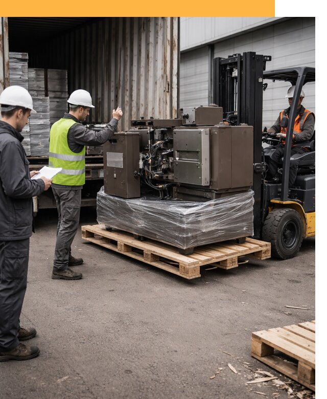 Доставка промышленного оборудования из Европы от 46152