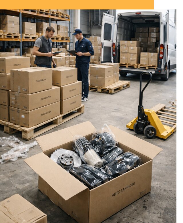 Доставка автозапчастей из Европы от 12820 руб быстро и надёжно