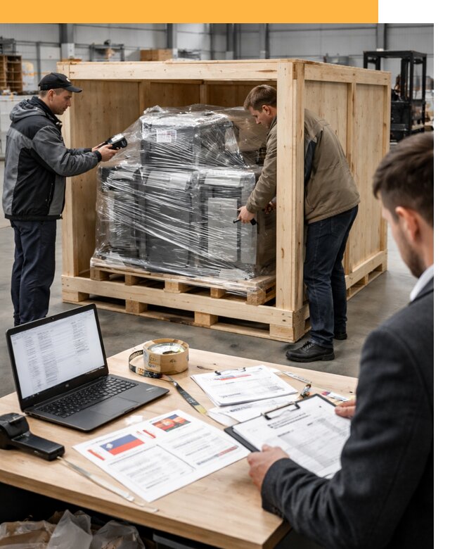 Доставка промышленного оборудования из США от 66664 руб