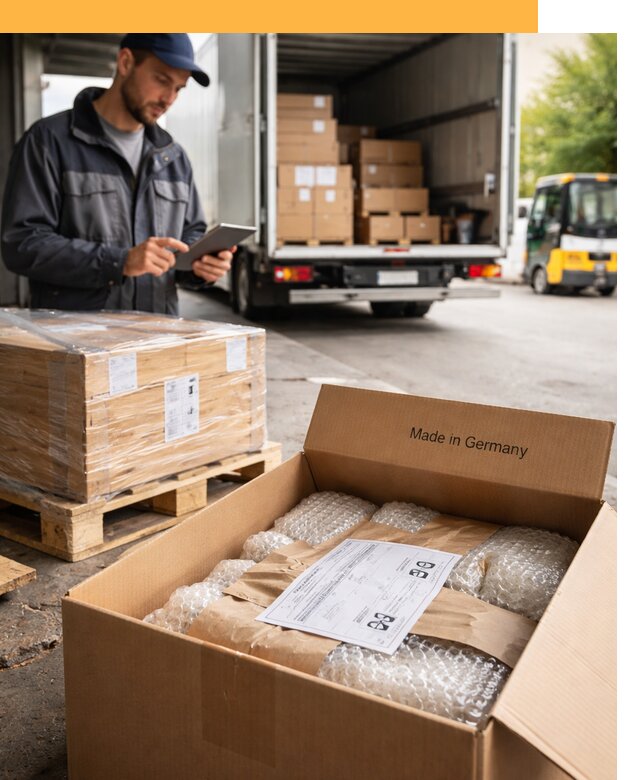 Доставка грузов из Германии от 46152 руб с таможенным оформлением
