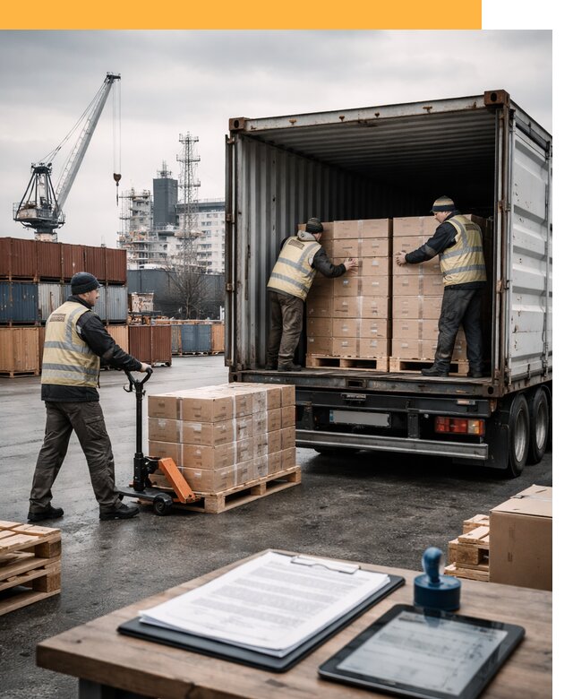 Доставка грузов из Латвии от 25640 руб, морская, авто, авиа