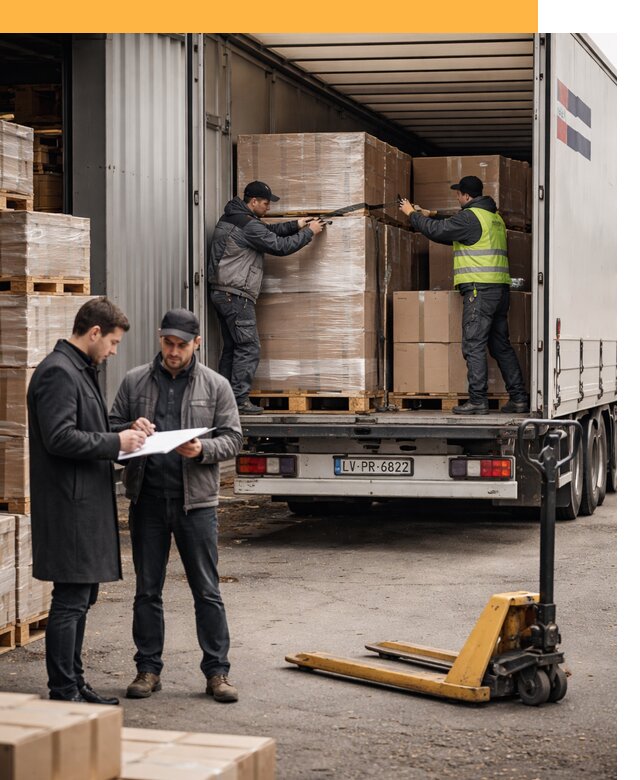 Автоперевозки из Латвии — международная доставка от 76920