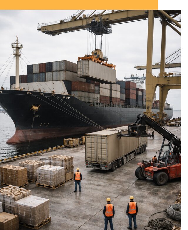 Морские перевозки из Индии: доставка FCL/LCL, таможня от 123072