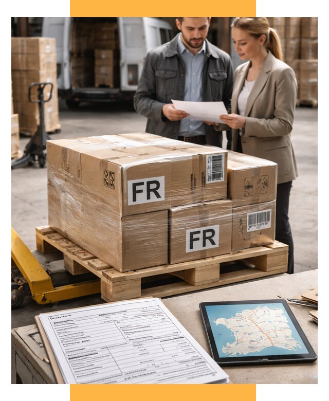 Доставка грузов в Францию от 25640 р., логистика СетСервис-Кнг