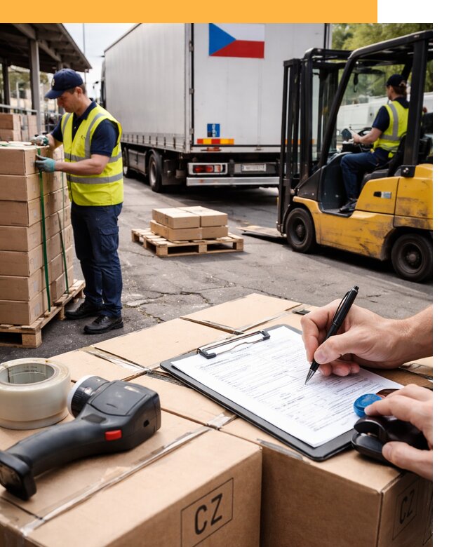 Доставка грузов в Чехию от 35896 руб, международные перевозки