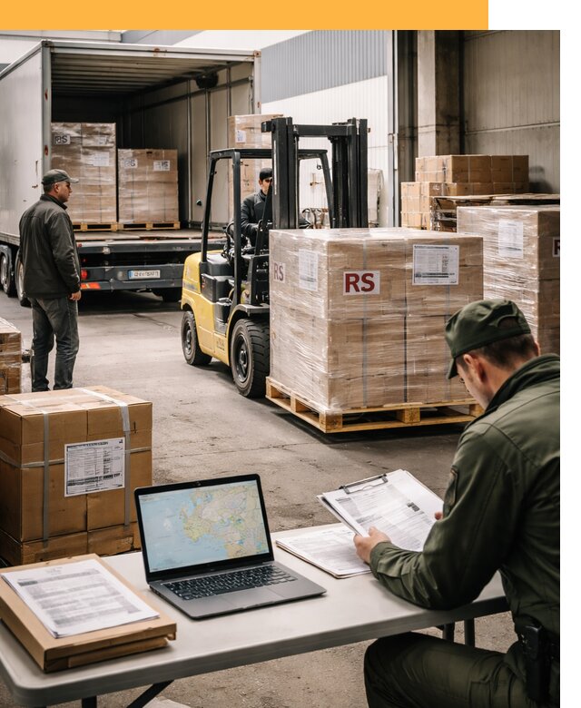 Доставка грузов в Сербию от 46152 руб, международные перевозки