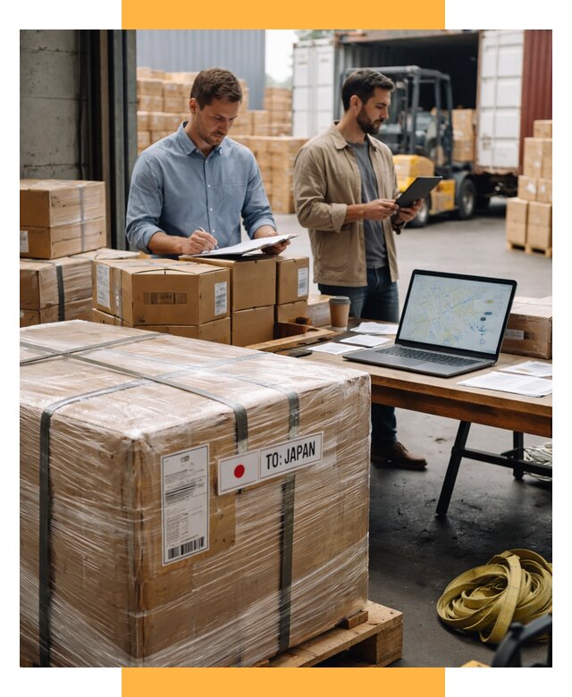 Доставка грузов в Японию от 25640 р., логистика СетСервис-Кнг