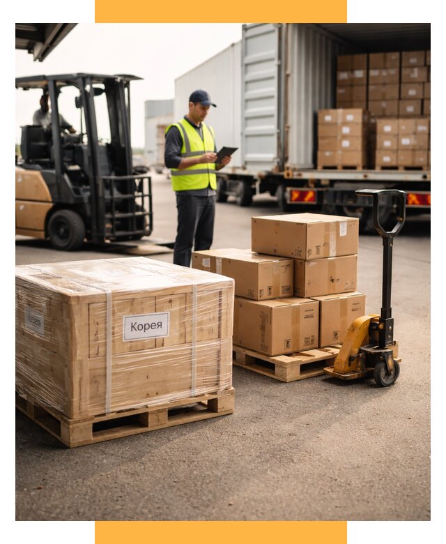 Доставка грузов в Корею из России от 35896 р. | СетСервис-Кнг