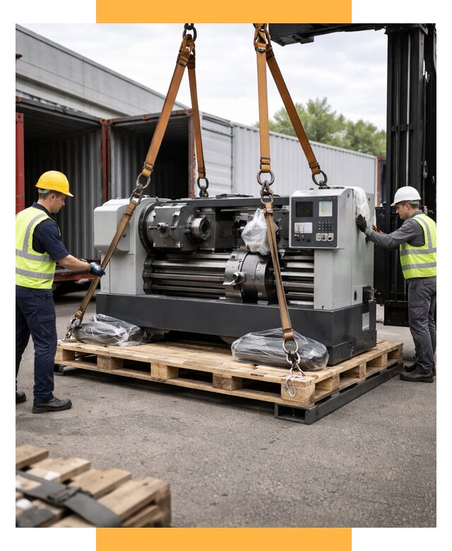 Перевозка станков и таможня от 61536 р. | СетСервис-Кнг логистика