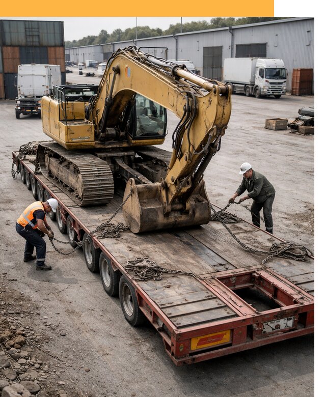 Перевозка спецтехники по России и миру от 46152 руб