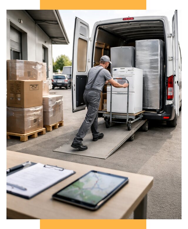 Перевозка бытовой техники от 6666 р. - логистика СетСервис-Кнг