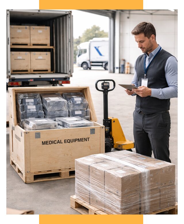 Перевозка медицинского оборудования от 15384 р. в СетСервис-Кнг