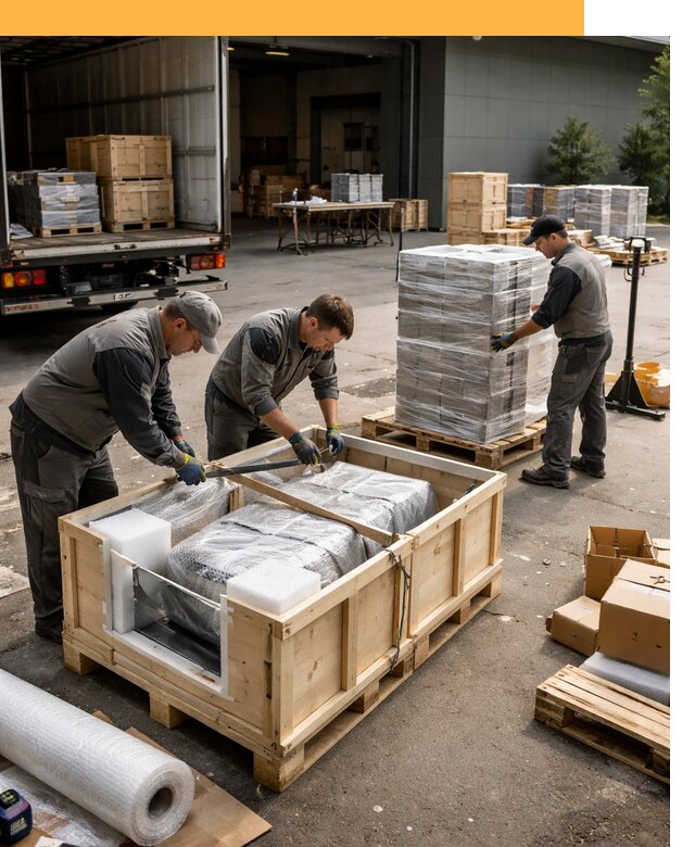 Перевозка выставочных грузов по миру от 25640 руб за м2 с таможней