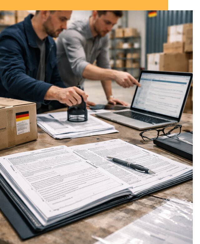 Таможенное оформление грузов из Германии от 9230 руб.