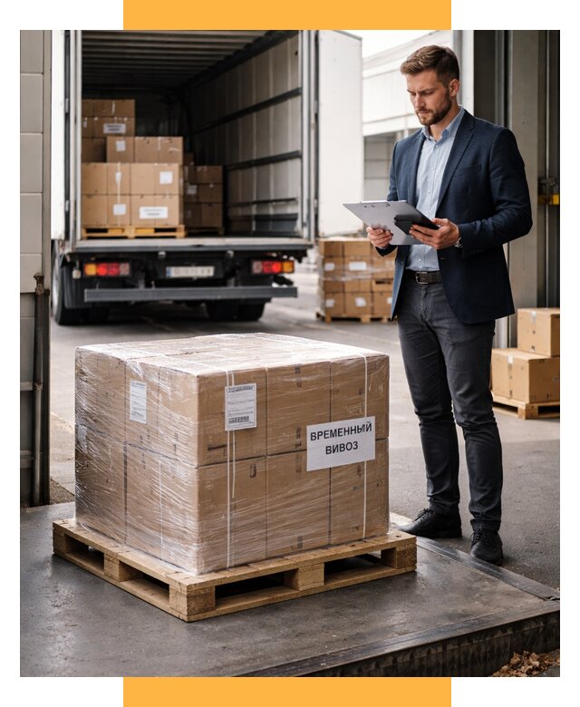 Временный вывоз товаров под ключ от 8205 р. | СетСервис-Кнг