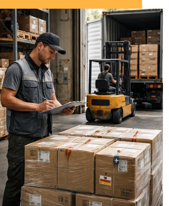 Реэкспорт товаров с таможенным оформлением и доставкой от 12307