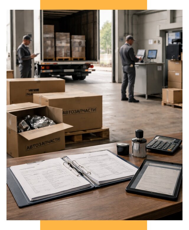 Таможенное оформление автозапчастей под ключ от 8718 р., СетСервис-Кнг