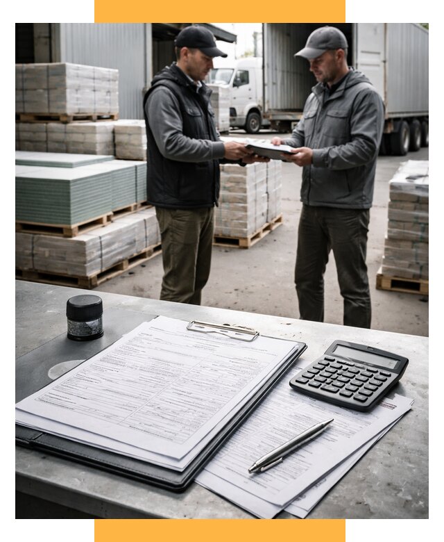 Таможенное оформление стройматериалов от 8718 р. | СетСервис-Кнг