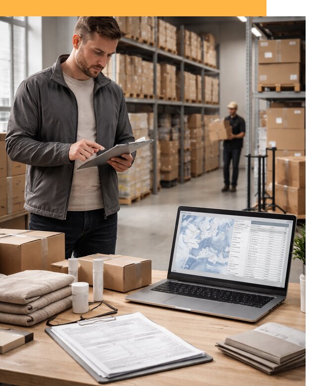 Закупка товаров в Европе под ключ: доставка, таможня от 7692 руб