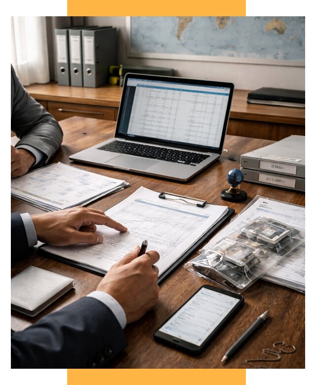 Проверка поставщика за рубежом от 8718 р. | СетСервис-Кнг аудит