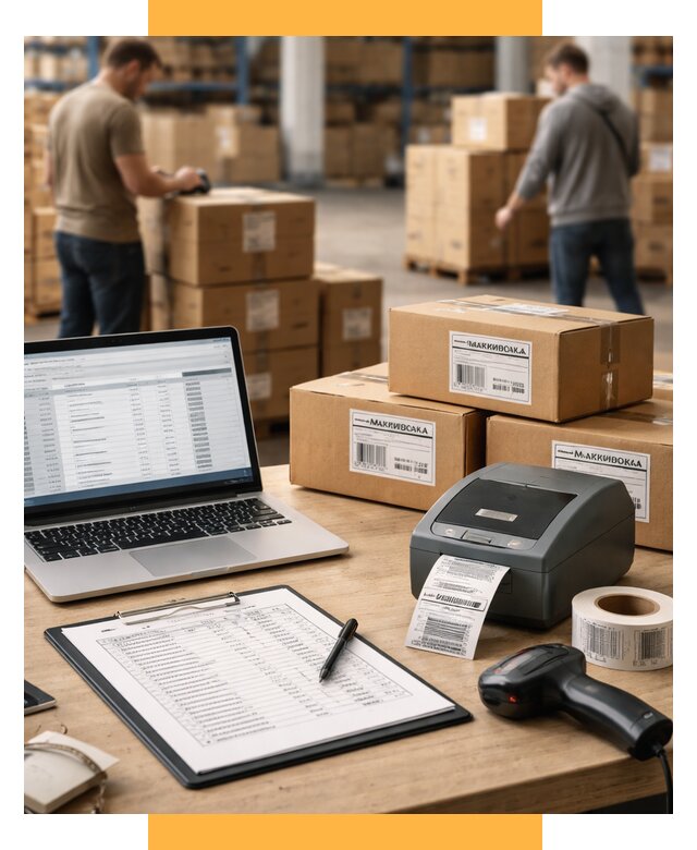 Маркировка импортных товаров от 4615 р. под ключ, СетСервис-Кнг