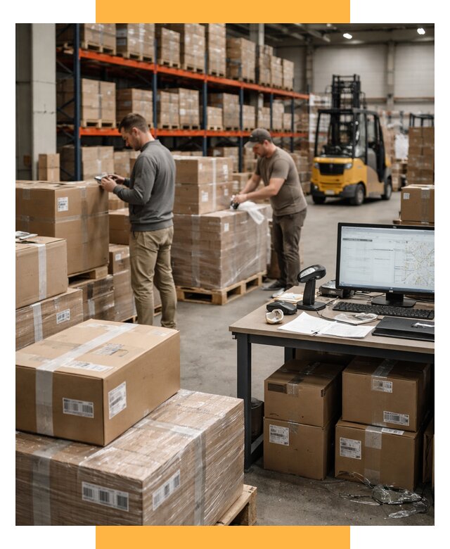 Склад консолидации в Европе от 6666 р., услуги СетСервис-Кнг